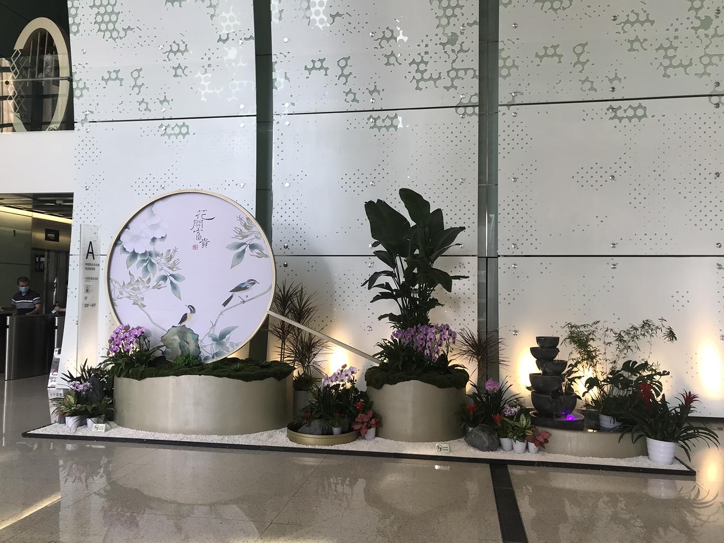 大堂造景-16-广州植物花卉租赁_室内绿植租摆_绿植组景_广州欣怡园艺